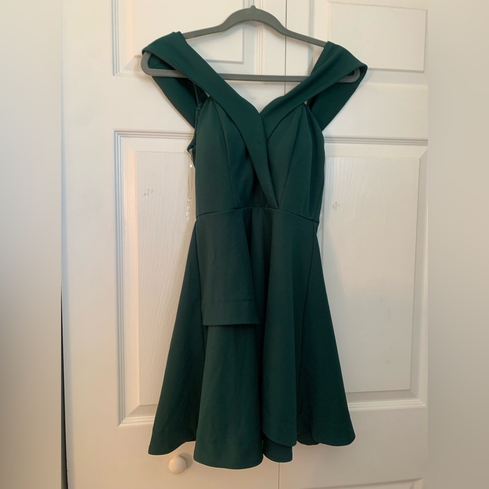 Green hoco/formal dress